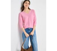 3/4-Arm Pullover mit Struktur
