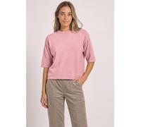 Street One - 3/4-Arm Pullover mit Rundhals vintage blush mel. - Gr. - 46