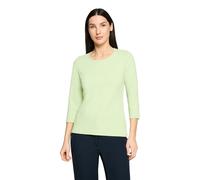 Basic Shirt mit Struktur Foam Green 46