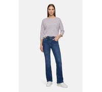 Oversized-Shirt mit Streifen Nature/Blue 44