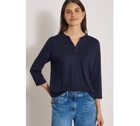 Cecil - Shirt mit 3/4-Arm blau - Gr. - L