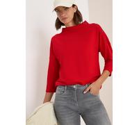CECIL Damen 3227803 Shirt mit Knopfdetail, Fiery red, Large