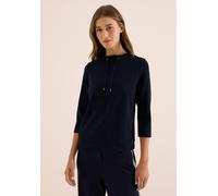 Cecil Damen Shirt mit Gallonstreifen in Blau, Gr: S