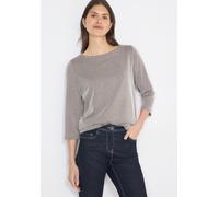 Cecil Damen Gestreiftes Shirt in Braun, Gr: XL