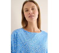 Cecil - Shirt mit Minimal Print blau - Gr. - L