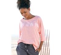 ELBSAND 3/4-Arm-Shirt Damen koralle meliert Gr.XL (42)