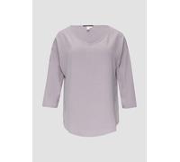 3/4-Arm-Shirt im Fabricmix S grau 2147695.9203.S