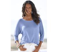LASCANA 3/4-Arm-Shirt Damen hellblau Gr.36/38