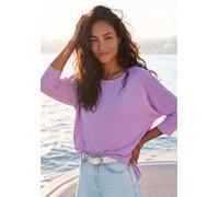 LASCANA 3/4-Arm-Shirt Damen flieder Gr.36/38
