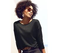 LASCANA 3/4-Arm-Shirt Damen schwarz Gr.44/46
