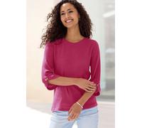 LASCANA 3/4-Arm-Shirt Damen beere Gr.44/46