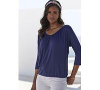 LASCANA 3/4-Arm-Shirt Damen navy Gr.40/42