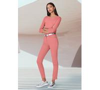 3/4-Arm-Shirt MADELEINE "Blusenshirt Halbarm Viskose-Oberteil für Damen", Damen, Gr. 44, rosa (blassrosa), Obermaterial: 95% Viskose CV. 5% Elasthan EL., Shirts 3/4-Arm-Shirt (66693724-44) blassrosa