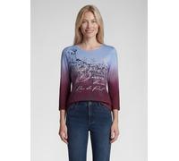 Print-Shirt RABE "T-Shirt", Damen, Gr. 36, dunkelrot, 100%Baumwolle, tailliert, Shirts (44862712-36) dunkelrot