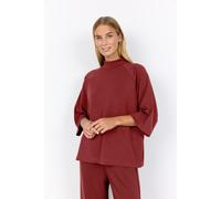 Soyaconcept Loose Fit Sweatshirt aus Modal-Mix Modell 'BANU' in Bordeaux, Größe L