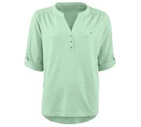 3/4-Arm-Shirt STOOKER WOMEN "MARIE T-Shirt 3/4 - Arm", Damen, Gr. 44/46, grün (feldspar grün), Jersey, 100% Baumwolle, regular fit, Rundhals, Shirts 3/4-Arm-Shirt, Regular Fit Slub Yarn Baumwolle Henl