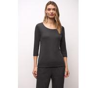 Basic T-Shirt mit 3/4 Arm Violett 38