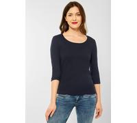Damen Basic T-Shirt mit 3/4 Arm