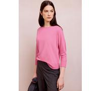 Street One Studio Frauen Melange Shirt in Rosa, Gr: 38