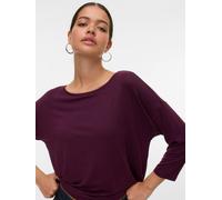 VERO MODA Damen Vmava 3/4 Top JRS Ga Noos, Winetasting, XL