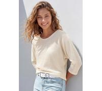 VIVANCE 3/4-Arm-Shirt Damen creme Gr.36/38
