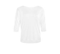 3/4-Arm-Shirt WINSHAPE "BAMS001", Damen, Gr. XXL, weiß, 95% Viskose, 5% Elasthan, U-Boot-Ausschnitt, Shirts 3/4-Arm-Shirt, Seidig weiches Bambusgewebe (66580842-XXL) weiß