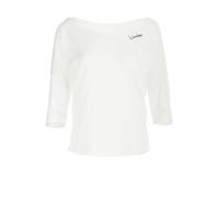 3/4-Arm-Shirt WINSHAPE "MCS001" Gr. XS, weiß (vanilla, weiß) Damen Shirts Yogashirt Yogawear (15985057-XS) vanilla, weiß