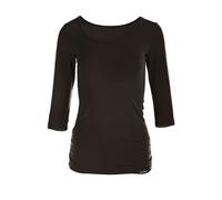 3/4-Arm-Shirt WINSHAPE "WS4", Damen, Gr. XXL, schwarz, 90% Baumwolle, 10% Elasthan, Rundhals, Shirts 3/4-Arm-Shirt (46291016-XXL) schwarz