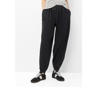 3/4-Hose BRAX "Style MABEL S", Damen, Gr. 38K (19), Kurzgrößen, navy, Web, 76% Baumwolle, 21% Polyamid, 3% Elasthan, Hosen (33532416-19) navy