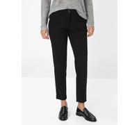 3/4-Hose BRAX "Style MARON S", Damen, Gr. 36, Normalgrößen, schwarz, Web, 40% Lyocell, 28% Modal, 17% Baumwolle, 12% Elastomultiester, 3% Elasthan, Hosen (72843040-36) schwarz