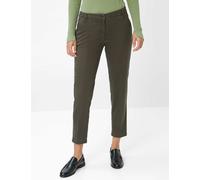 3/4-Hose BRAX "Style MARON S", Damen, Gr. 36K18, Kurzgrößen, grün, Web, 40% Lyocell, 28% Modal, 17% Baumwolle, 12% Elastomultiester, 3% Elasthan, Hosen (31934523-18) grün