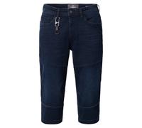 3/4-Hose CASAMODA "CASAMODA 3/4 - Jeans STEVE uni", Herren, Gr. 30, Normalgrößen, blau (dunkelblau), 93% Baumwolle, 5% Polyester, 2% Elasthan, Hosen (23692169-30) dunkelblau