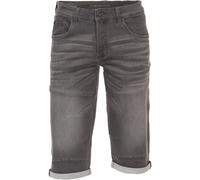 3/4-Hose CASAMODA "CASAMODA 3/4 - Jeans uni", Herren, Gr. 36, Normalgrößen, grau, 90% Baumwolle, 9% Polyester, 1% Elasthan, Hosen (13393467-36) grau