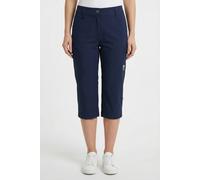3/4-Hose "GS 9 WMN PNTS", Damen, Gr. 50, N-Gr, dunkel stahlblau, Obermaterial: 100% Polyester. Futter: 80% Polyester, 20% Baumwolle, G.I.G.A. DX BY KILLTEC, Hosen, mit sechs Taschen, schnelltrocknend,