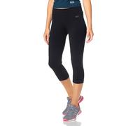 3/4-Hose H.I.S, Damen, Gr. 38, N-Gr, schwarz, Obermaterial: 90% Baumwolle, 10% Elasthan, unifarben, schmal 3/4-Länge, Hosen, Festes und bequemes Stretchmaterial (296985-38) schwarz