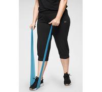 3/4-Hose H.I.S, Damen, Gr. 54, N-Gr, schwarz, Obermaterial: 95% Baumwolle, 5% Elasthan, unifarben, bequem 3/4-Länge, Hosen, Große Größen (455382-54) schwarz