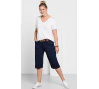 Sheego 3/4-Hose mit Krempelfunktion 44 marine