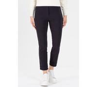 3/4-Hose STEHMANN "Igor", Damen, Gr. 40, N-Gr, blau (marine), Web, Obermaterial: 72% Viskose, 25% Polyamid, 3% Elasthan, unifarben, figurbetont 3/4-Länge, Hosen, in Größen 32 bis 52, aus Viskose mit S