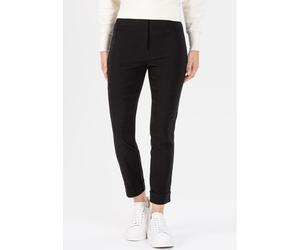 3/4-Hose STEHMANN "Igor", Damen, Gr. 44, N-Gr, schwarz, Web, Obermaterial: 72% Viskose, 25% Polyamid, 3% Elasthan, unifarben, figurbetont 3/4-Länge, Hosen, in Größen 32 bis 52, aus Viskose mit Stretch