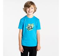 Dare2b Kinder T-shirt Mit Kurzen ärmeln Junior Amuse Ii Tee Blau Größe 3-4 anni