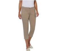 Sheego 3/4-Jeans mit Bändchen-Verzierung 20 beige