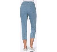 3/4-Jeans blue-bleached 38