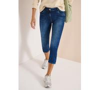 Comfort-fit-Jeans CECIL, Herren, Gr. 33, Länge 20, mid blau used wash, Jeans, 78% Baumwolle, 20% Polyester, 2% Elasthan, unifarben, kniebedeckend, Jeans, Middle Waist (47117132-33) mid blau used wash