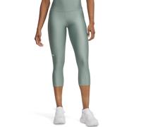 3/4-Leggings UNDER ARMOUR "TECH", Damen, Gr. XS, N-Gr, silica grün,, weiß, Obermaterial: 87% Polyester, 13% Elasthan, Hosen 3/4-Leggings, sportlicher Stil, für vielseitige Sportmode, mit Elasthan (669
