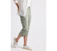 Street One 3/4-Satinhose mit Taschen Pastelgrün Gr. 44/22