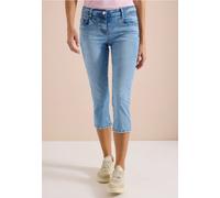 Comfort-fit-Jeans CECIL, Damen, Gr. 34, Länge 20, light blau washed, Jeans, in 3/4-Länge (51752860-34) light blau washed