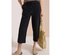 3/4 Wide Leg Hose in Musselin-Qualität