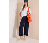 3/4 Wide Leg Hose in Seersucker Qualität