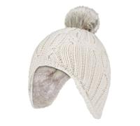 (3-6 Jahre, Buttercreme) Heat Holders - Heat Holders - Mädchen Mütze mit Bommel Stricken Winter Beanie Mütze mit Pompon