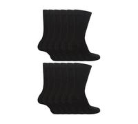 (3-6 Jahre, Schwarz) Sock Snob - Sock Snob - 12er Pack Kinder Socken Einfarbig | Baumwolle Socken für Schule